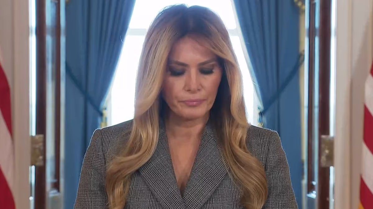 Melania Trump makes shock statement denying links to Jeffrey Epstein