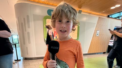 Joshua, seven, met Meghan Markle, Duchess of Sussex and snapped a photo