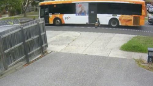Melbourne schoolboy being dragged by bus