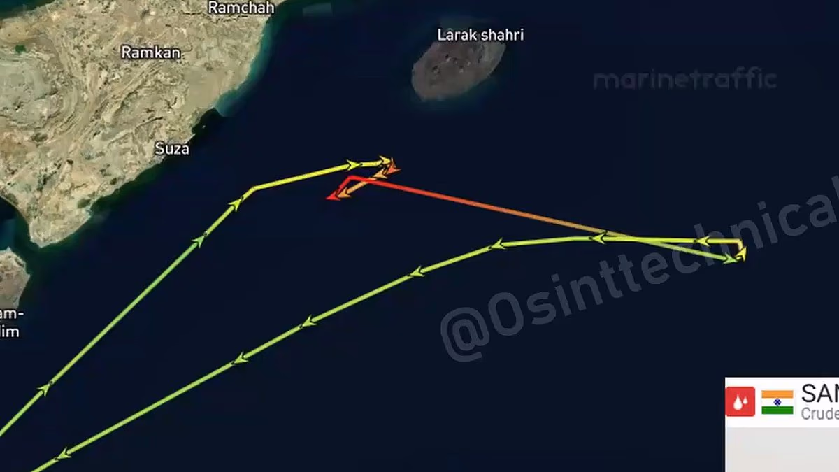 Moment captain pleads with Iran while under fire to 'let me turn back'