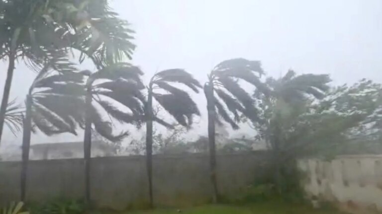 Powerful Typhoon Approaches United States Territories in the Pacific