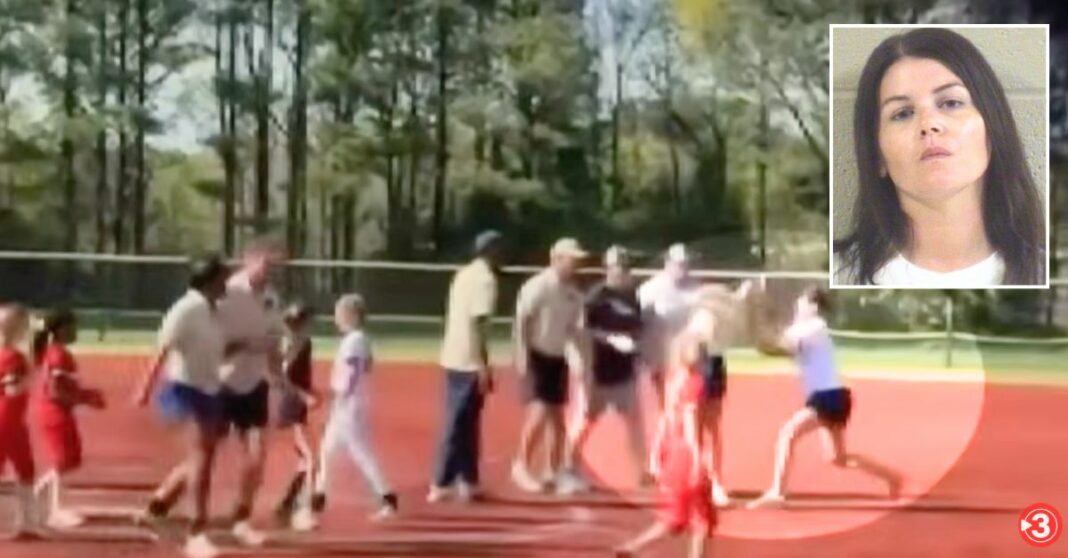 Mother rips other coach's hair and punches her in the face as teams in 8-and-under softball game shake hands, cops say
