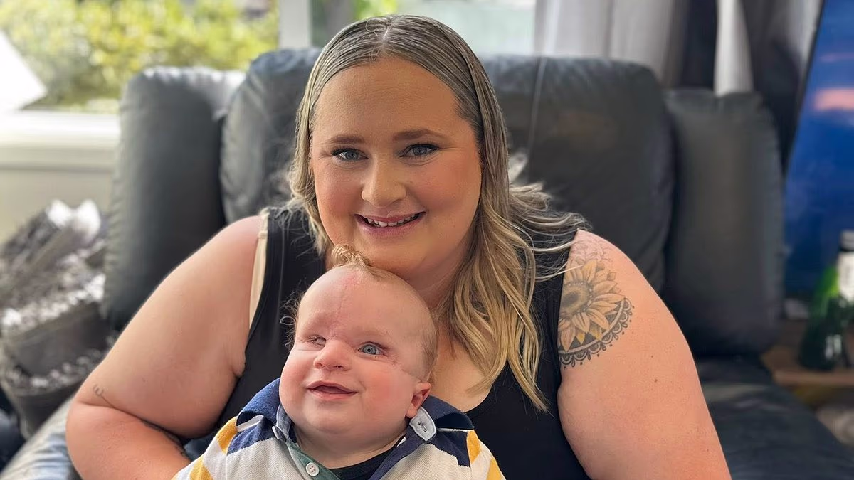 My baby boy was left scarred by a rare condition in the womb… my instincts told me something was wrong