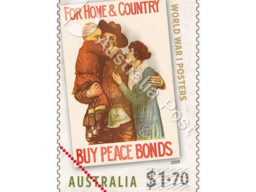 New stamps released for ANZAC Day focusing on peace efforts