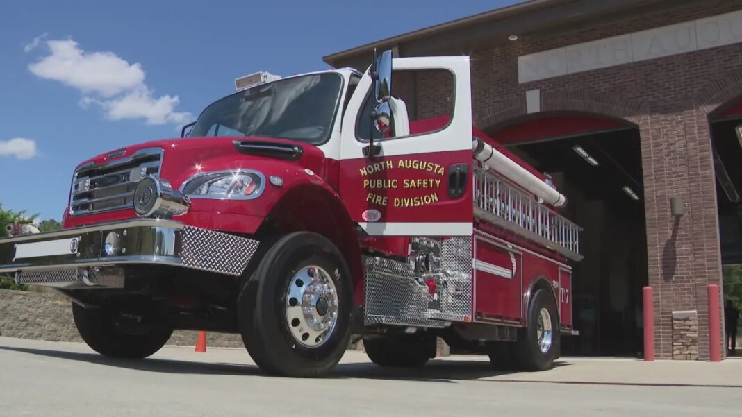 North Augusta Public Safety gets new tanker truck