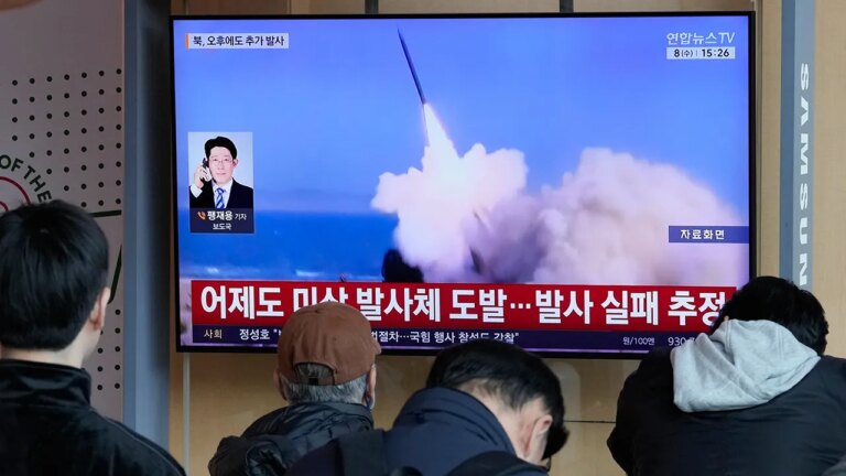 North Korea Launches Missiles Amid Tensions Over South’s Peace Efforts