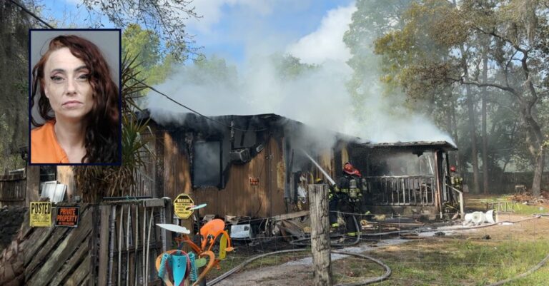 Attempt to Revive Marriage Ends in Arson: Woman Allegedly Sets Home Ablaze, Found with Lighter Fluid, Police Report