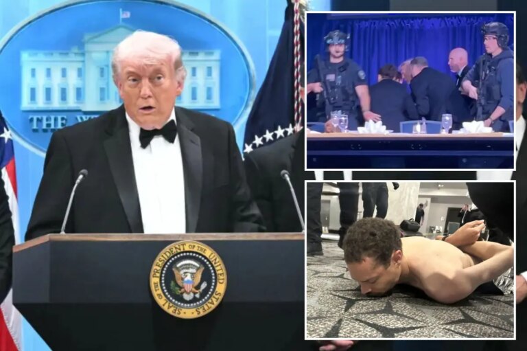 Trump Confirms Officer Shot at White House Correspondents’ Dinner Is Recovering Well