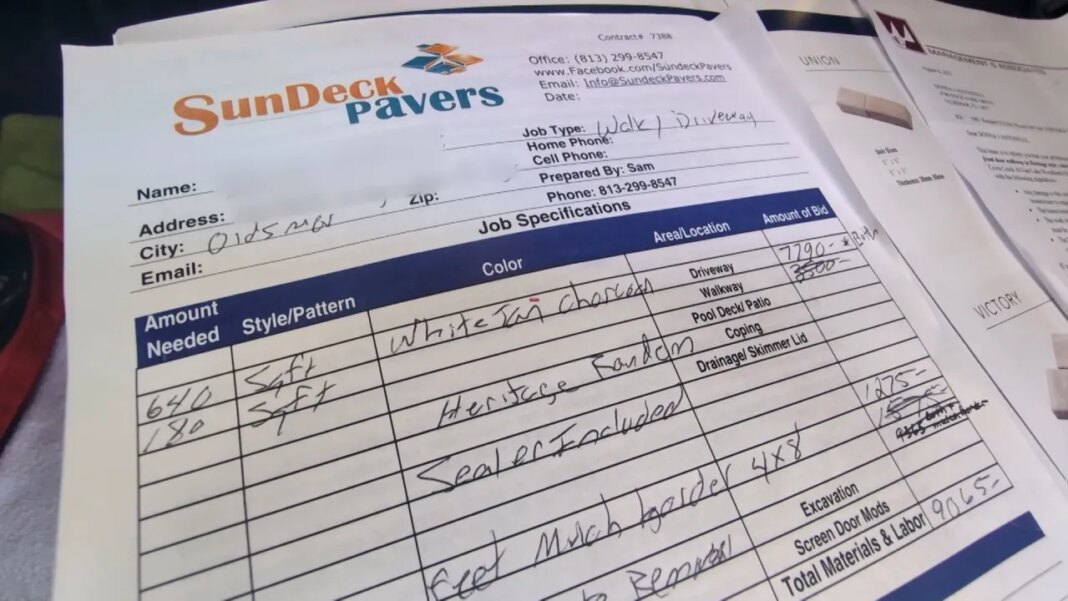 Paver company under investigation begins repaying some customers