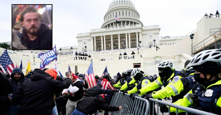 Man Accused of Throwing Chairs at Officers During January 6 Riot Sues Capitol Police, Asserts Lack of Intentional Harm