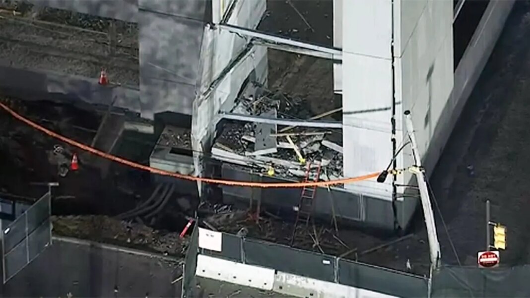 Philadelphia parking garage collapse leaves 1 dead, 2 missing