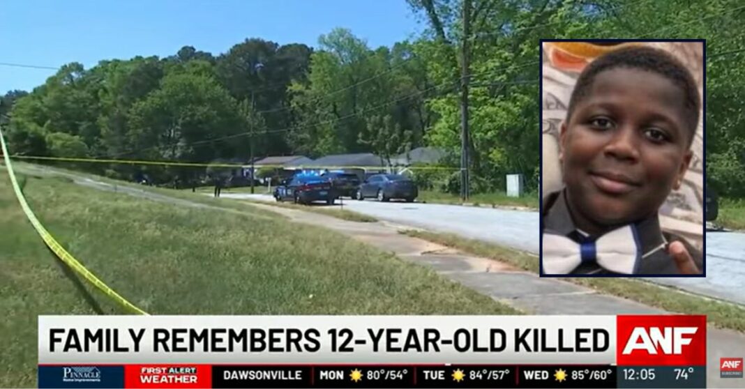 'Pointed a gun at all of the friends': 14-year-old boy allegedly shot 12-year-old pal to death while he was playing with firearm