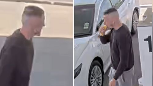 Police hunt man seen on CCTV after cleaner finds explosives, drugs, guns and cash in Melbourne rental home