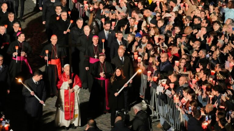 Pope Leo XIV Revives Tradition: First Pontiff in Decades to Carry Cross During Good Friday Procession