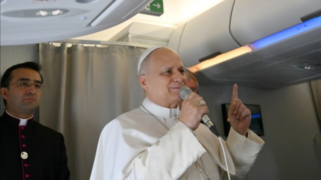 Pope Leo XIV says he does not fear President Donald Trump, citing Gospel as he pushes back in feud over Iran war