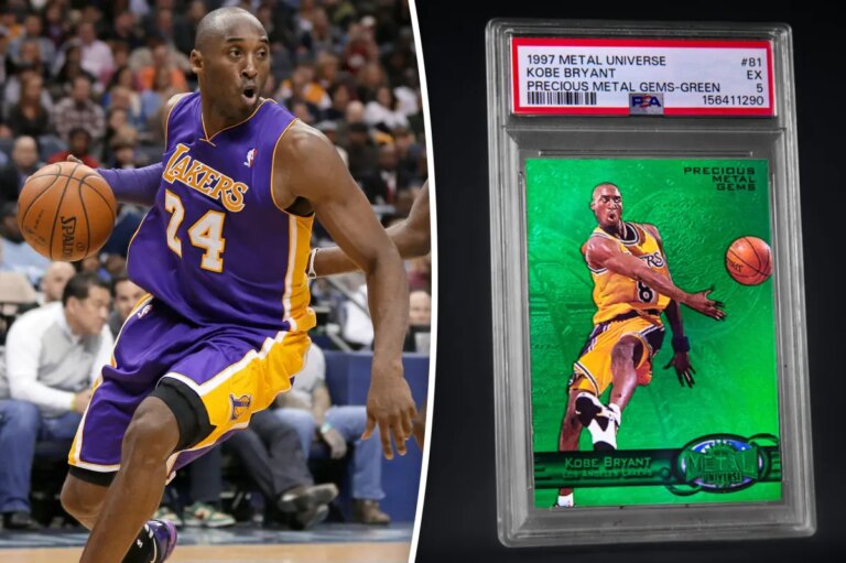 Historic Kobe Bryant Card Shatters Records with $3.15 Million Sale: A Collector’s Dream