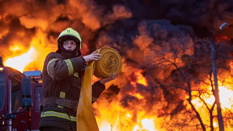 Devastating Russian Missile and Drone Assault Claims 16 Lives in Prolonged Attack on Ukraine