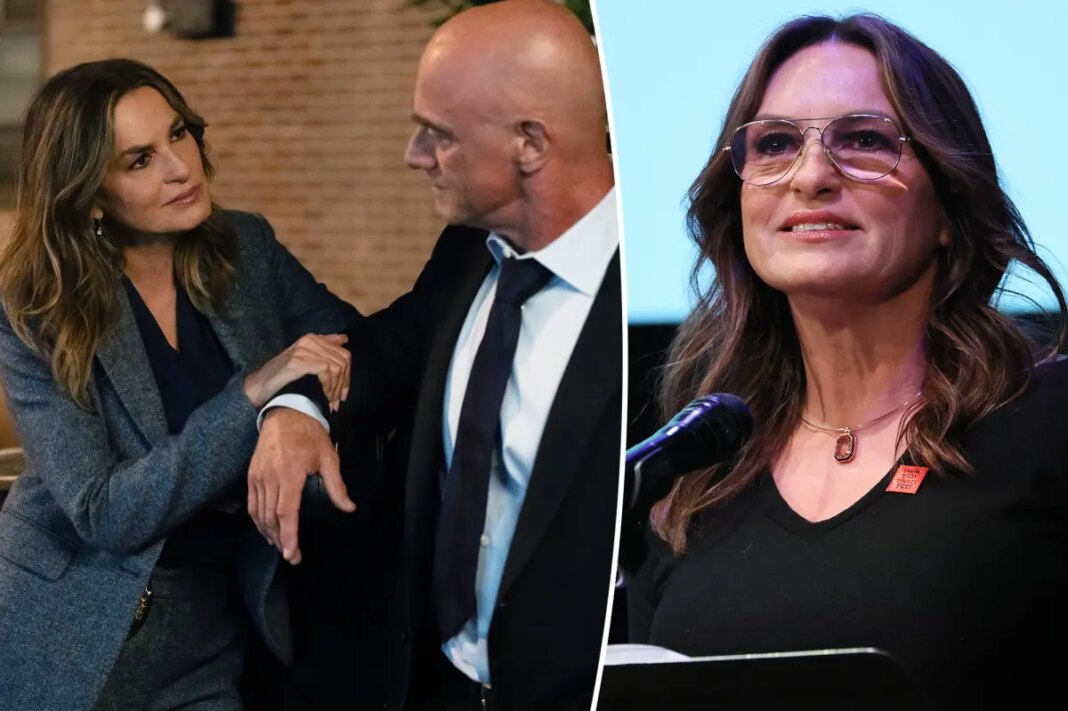 SVU' Christopher Meloni kiss scene