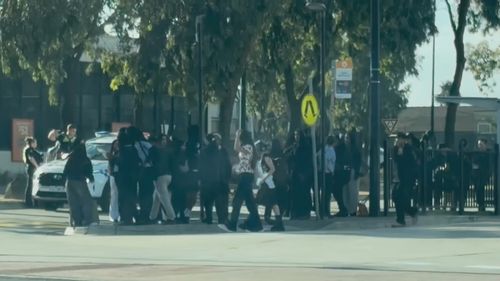 Pacific Werribee brawl April 2