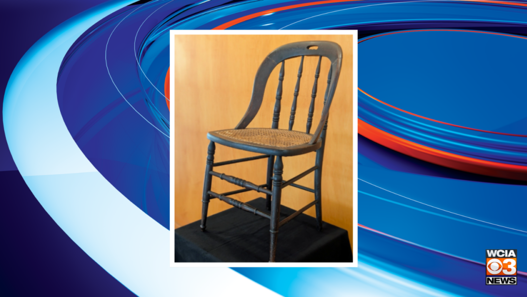 Springfield museum adds chair from Ford’s Theatre to collection