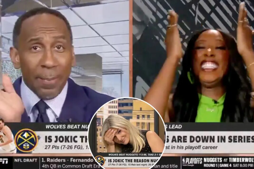 Stephen A. Smith admits ESPN co-host's French accent 'kinda turned me on' in raunchy moment
