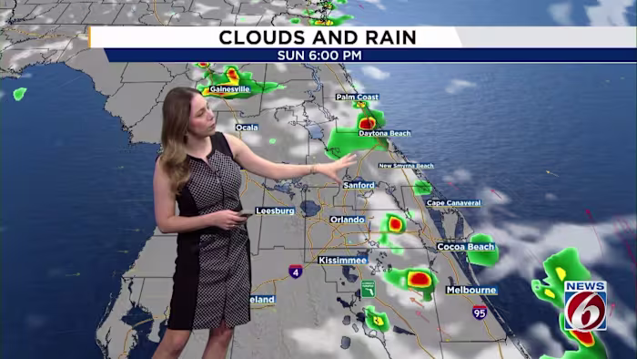 Summer-like setup for Sunday. Here’s when you can expect storms to move in.