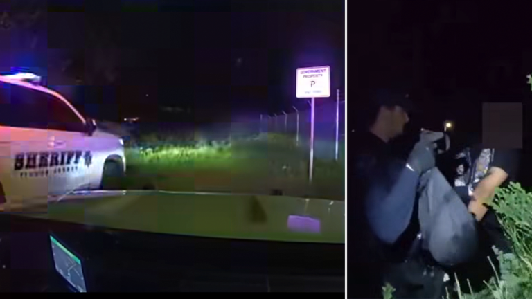 Shocking Video: Suspect Throws Chainsaw at Deputies in Wild Stolen Car Pursuit