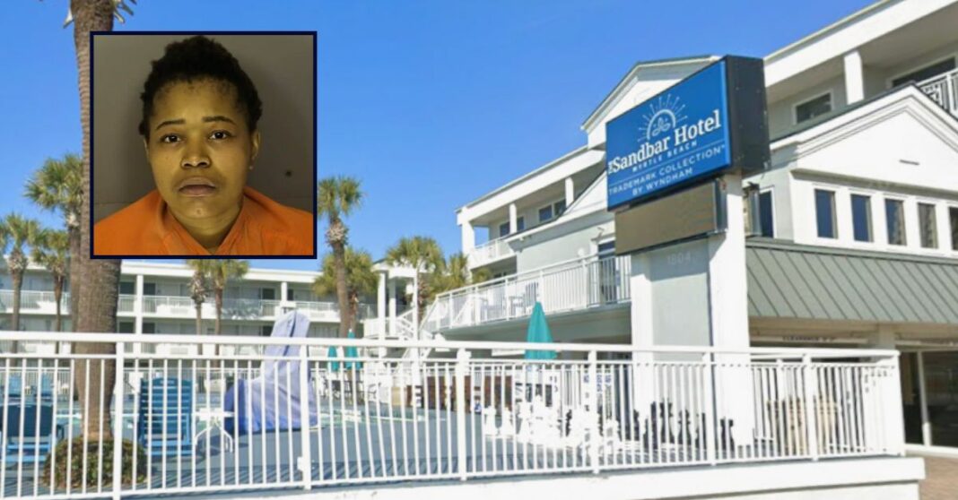 Teen who drowned in hotel pool spent 45 minutes underwater before anyone noticed after woman left her to hang with other kids in room upstairs: Police