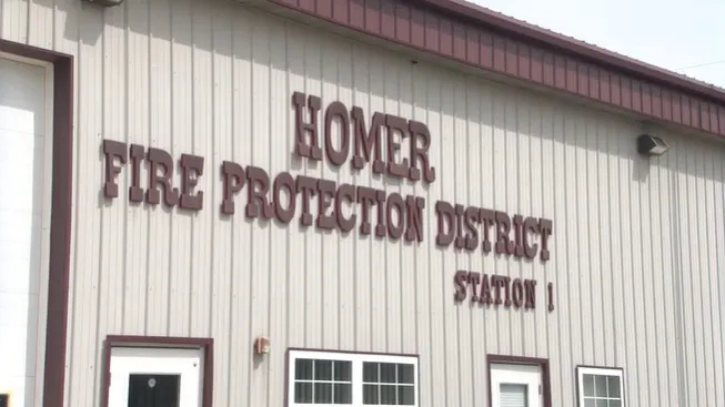 Three departments respond to tractor fire near Homer