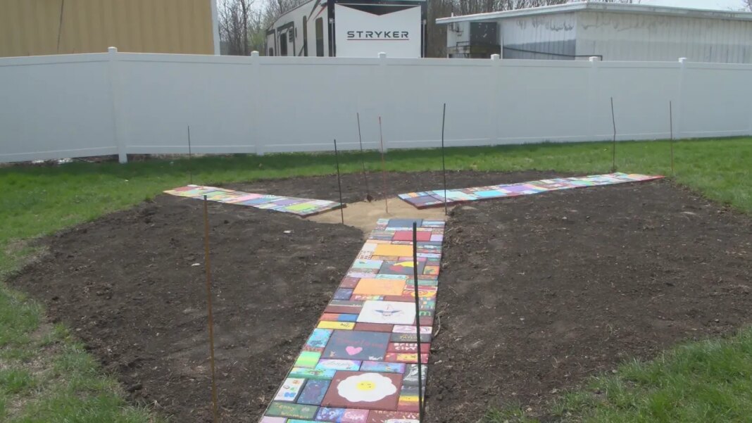 Tolono library builds community garden