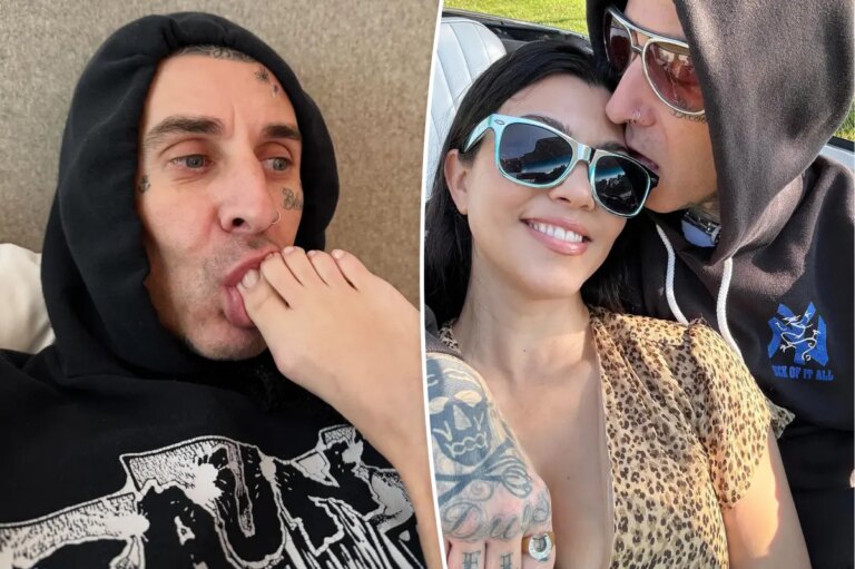 Travis Barker’s Playful Birthday Gesture for Kourtney Kardashian Captures Attention