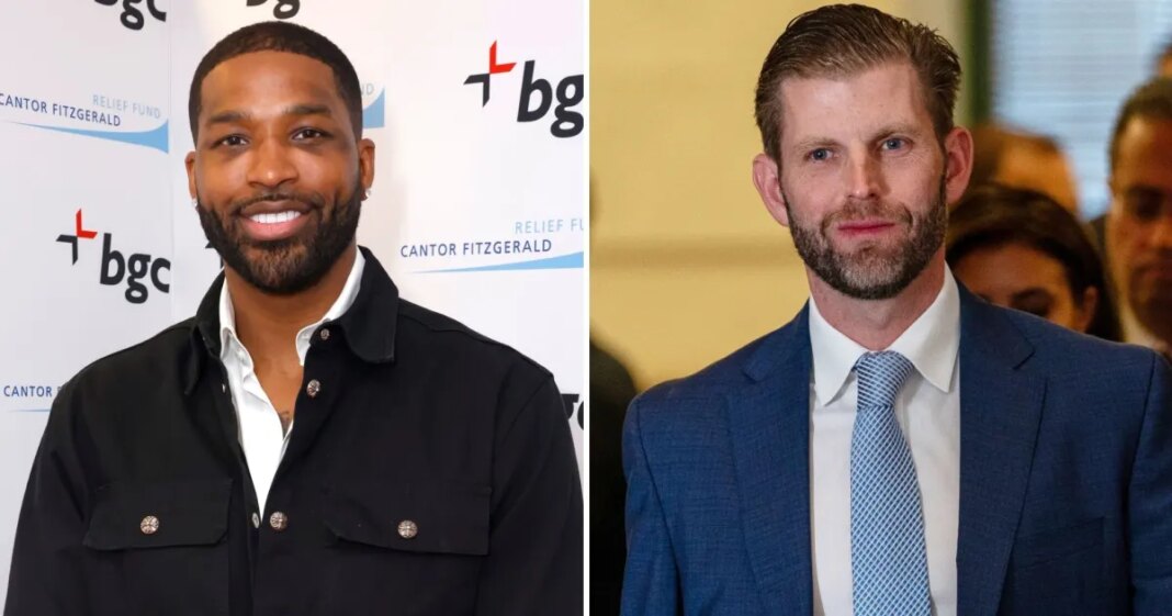 Tristan Thompson Says He’s ‘Very Close’ With President Trump’s Son Eric