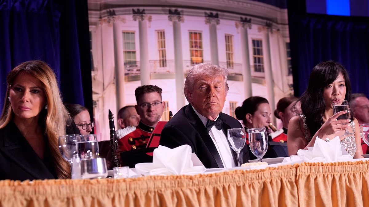 Trump and Melania rushed out of White House Correspondents' Dinner