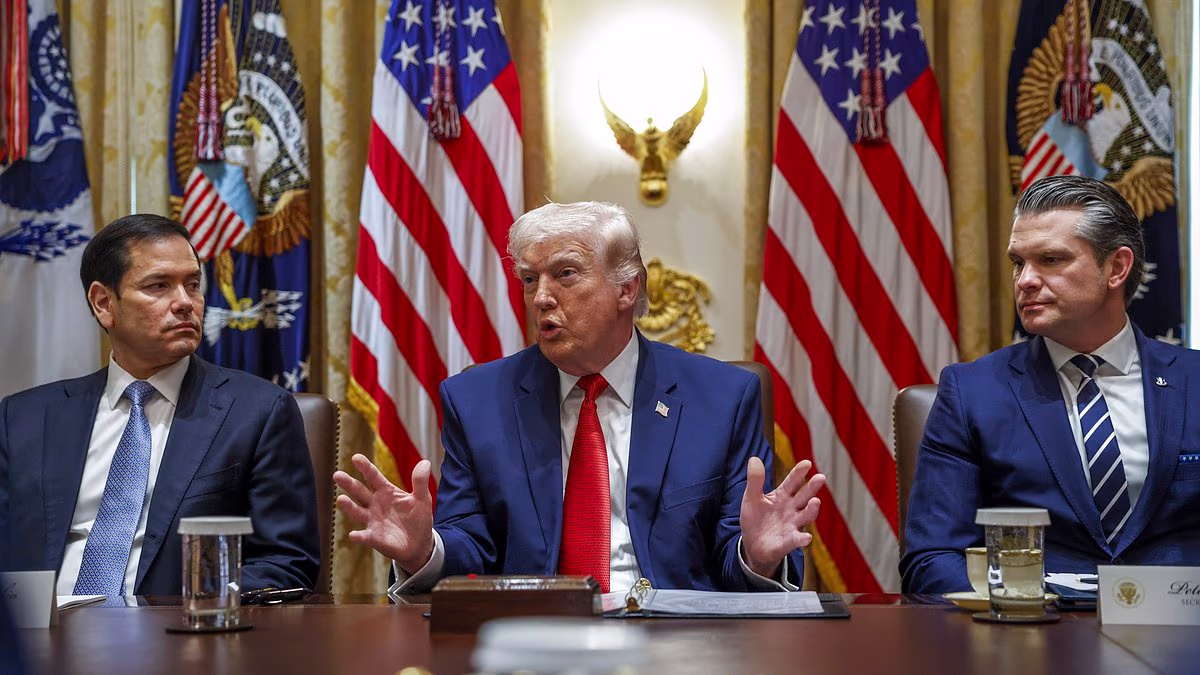 Trump convenes situation room meeting over Strait of Hormuz crisis