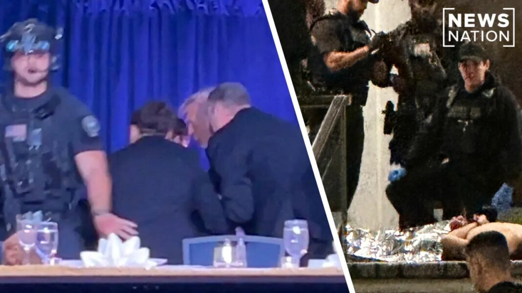 Trump safe after gunman tries to breach Washington correspondents’ dinner