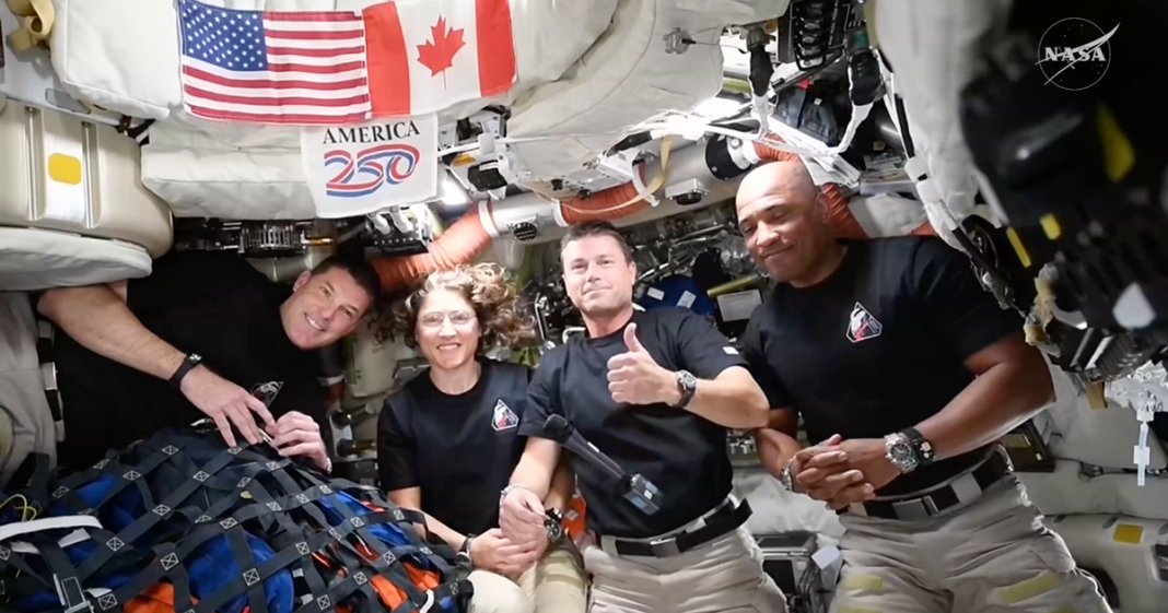 Trump speaking to Artemis II astronauts