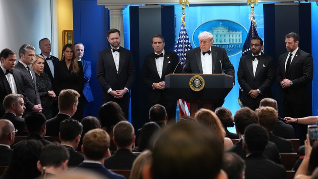 Trump's Dramatic Press Conference Following WHCA Shooting: Americans Need to Recommit Hearts to Peace