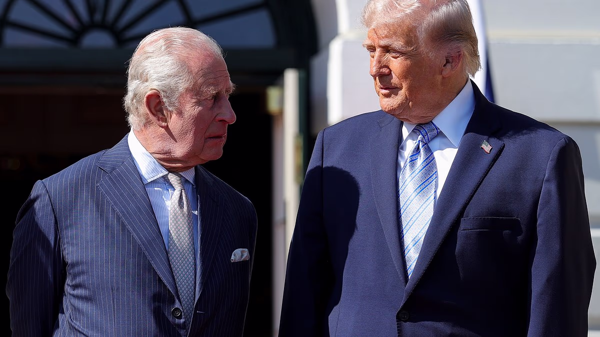 Trump's subtle but friendly move that immediately broke royal protocol