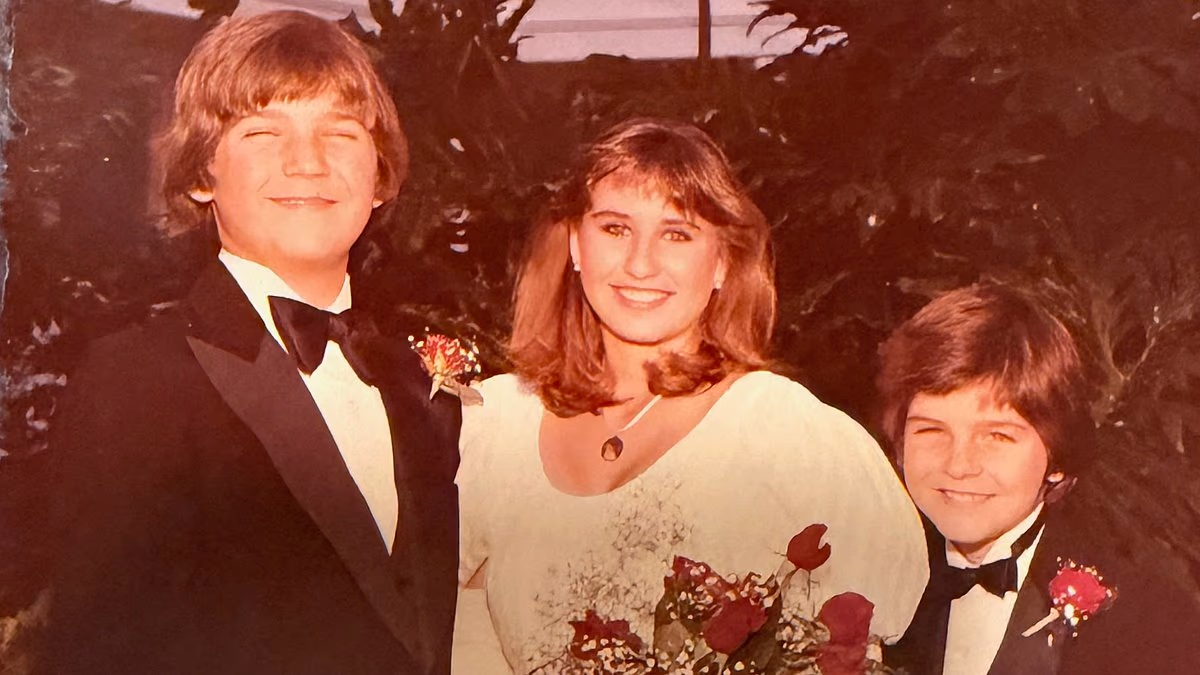 Tucker Carlson's secret heiress sister reveals bitter feud over family fortune: He says 'I don't know her'... but trove of photos tells a very different story