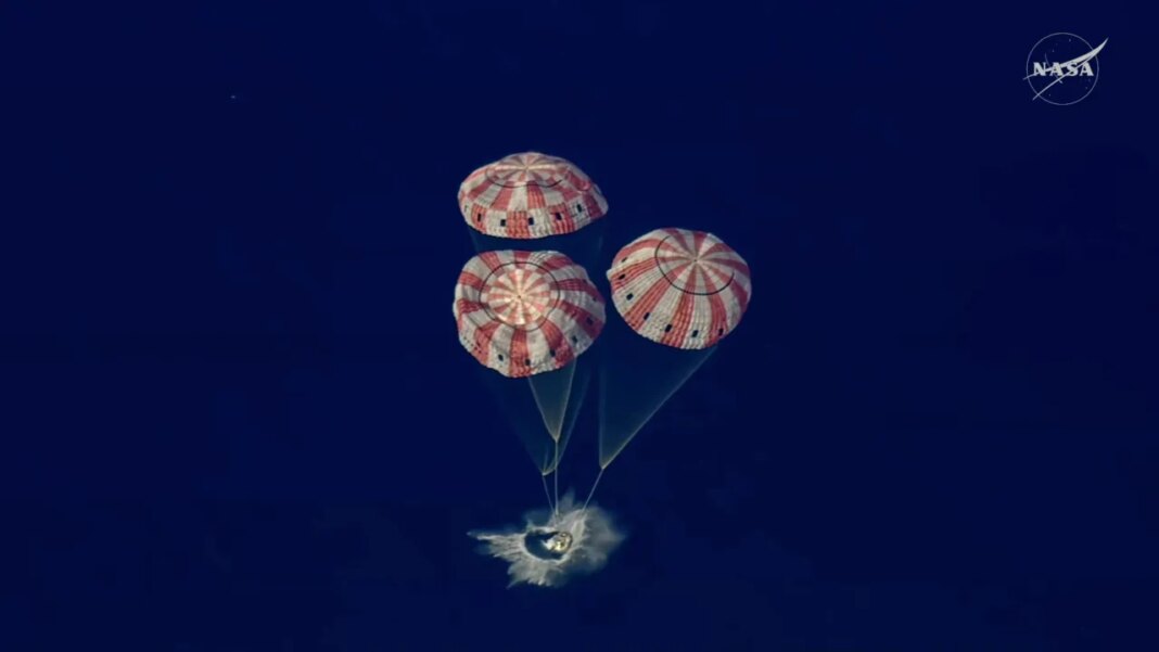 VIDEO: Artemis II astronauts return from moon with splashdown in the Pacific
