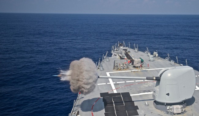 VIDEO: USS Spruance Lights Up Iranian Blockade Runner in a Formidable Demonstration of FAFO