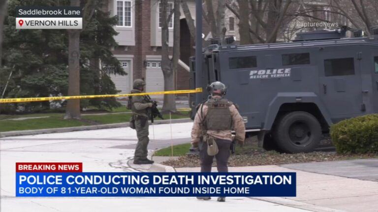 Vernon Hills Update: SWAT Incident on Saddlebrook Lane Concludes Without Charges; Deceased Identified as Mary Barry