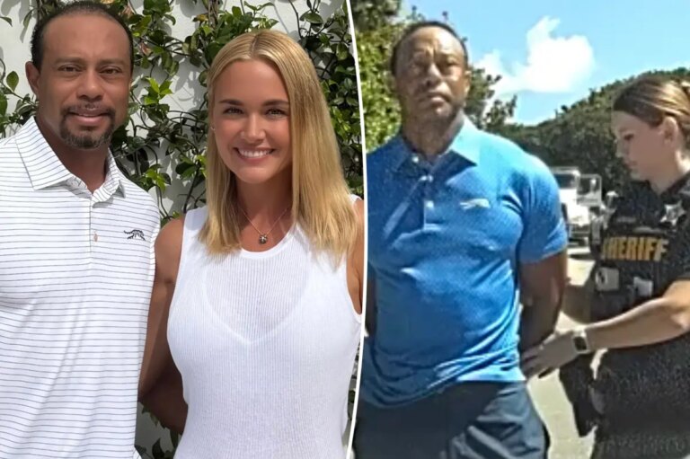 Vanessa Trump’s Concerns for Tiger Woods Intensify Following Recent DUI Car Crash
