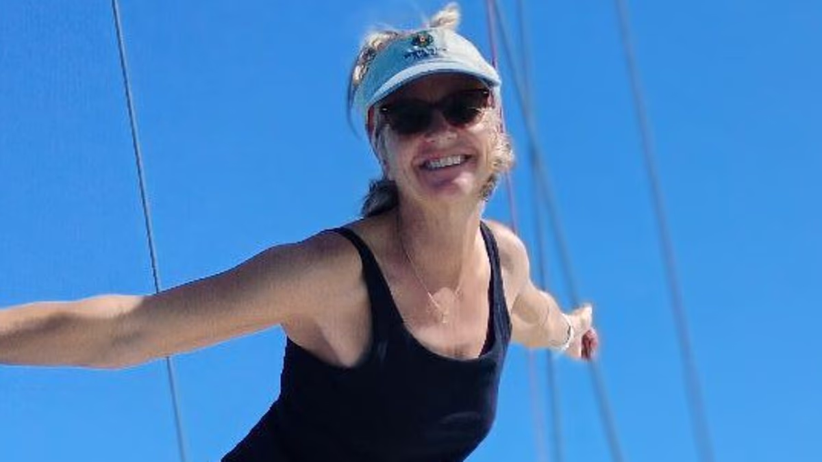 Wife's haunting joke about marriage days before she vanished overboard