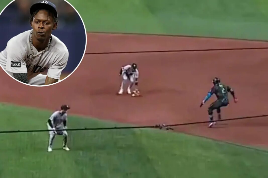 Yankees' Aaron Boone defends Jazz Chisholm Jr. after rule admission