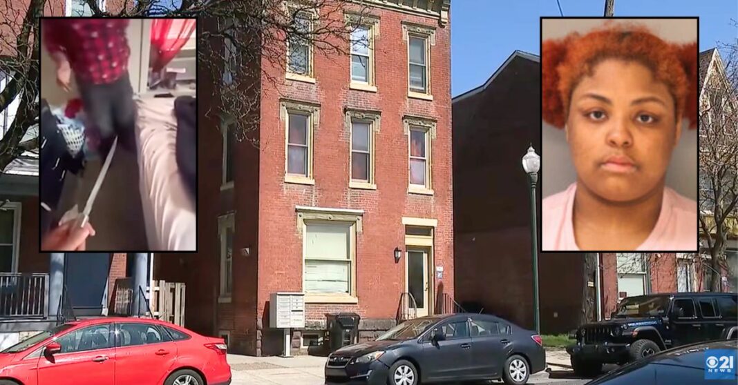 'Yelled out in pain': 17-year-old girl thrust knife into her boyfriend's chest after posting threatening Instagram videos holding the blade, cops say