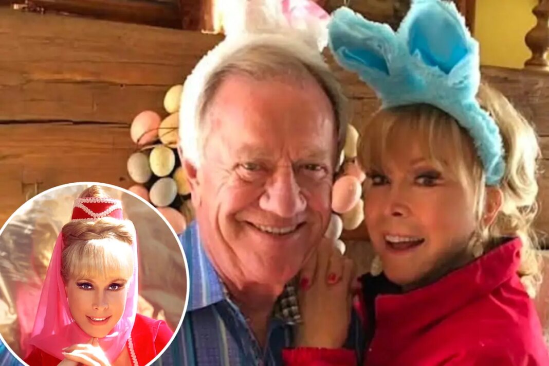 ‘I Dream of Jeannie’ star Barbara Eden turns heads at 94 in new photo with husband