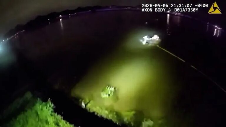 Florida Driver’s Desperate 911 Call: Harrowing Rescue After Crash into Pond Unfolds