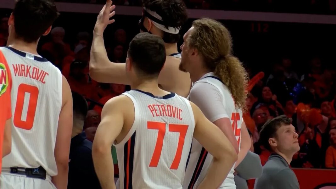 ‘Something Balkan in him:’ Illini’s Davis fitting right in with European teammates