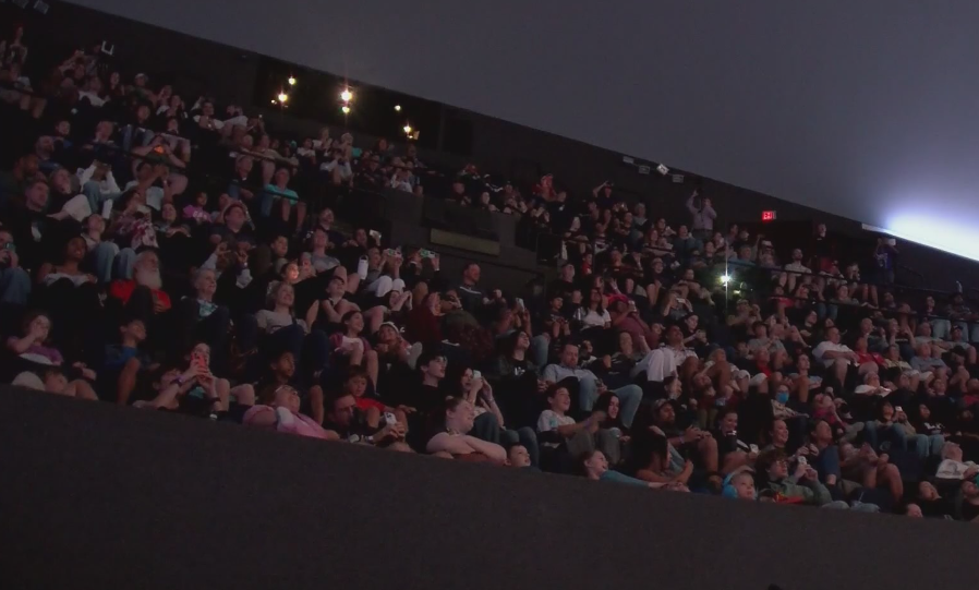 ‘This is history’: Hundreds gather at MOSI to watch Artemis II launch